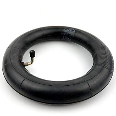 Imagem de L-faster Roda de Scooter CST de 25 cm com freio de tambor 10 x 2,5 pneumático uso pneu e tubo CST cabo de freio de 1,8 m eixo de 90 mm e barra de cabra (tubo interno)