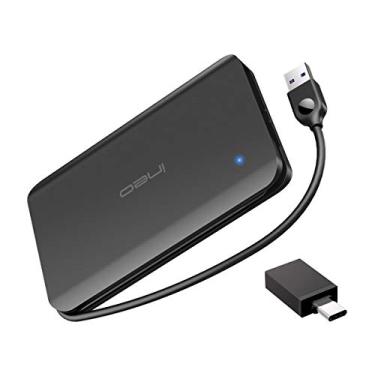 Imagem de Envelope de disco rígido tipo A de USB 3.0 de 2,5 polegadas ultra fino de alumínio ineo [T2585]