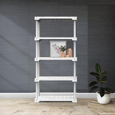 Imagem de Estante Modular 5 Prateleiras Cube Eco Grifit Branco