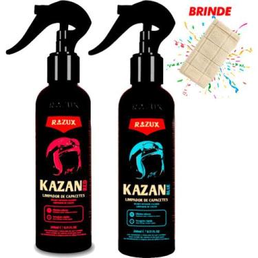 Imagem de Kit Limpa E Elimina Odores Para Capacetes Kazan Razux Vonixx