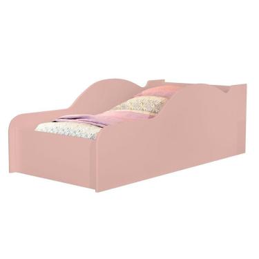 Imagem de Mini Cama Infantil Menina de Chão Rose
