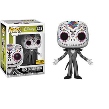 Imagem de Funko Pop Jack Skellington Sugar Skull #447 Hot Topic Exclusive