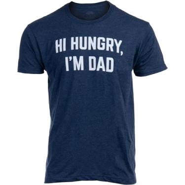 Imagem de Camisetas Dad Joke | Funny Father Joke Loading Grandpa Daddy Father's Day Trocadilho Camiseta Humor, Hi Hungry, GG
