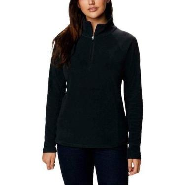 Imagem de Blusa Columbia Fleece Glacial Iv 1/2 Zip Feminina Preto