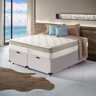 Imagem de Cama Box Baú com Colchão de Molas Ensacadas Pillow In - Anjos - Premium Dream (Queen)
