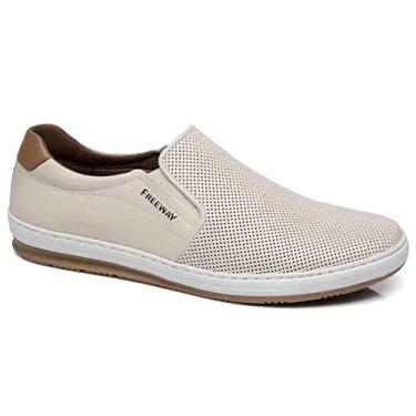 Imagem de Sapatênis Masculino Slip On Input Couro Off White Freeway 3722