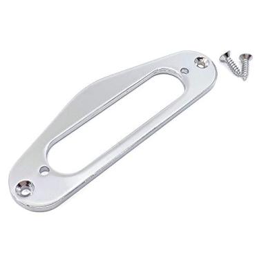 Imagem de Anel de montagem com parafusos para captador de pescoço de bobina única Fender Telecaster - cromado