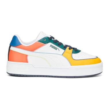 Imagem de PUMA Tênis masculino casual com cadarço Ca Pro Sum Pop - Branco, Branco, 13
