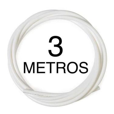 Imagem de Mangueira Para Filtro Purificador Bebedouro 1/4 - 3 Metros (Branca) - 