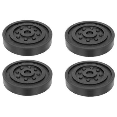 Imagem de Sapata Borracha Elevador Autocenter Redonda 128mm Kit 4 - Noster Náuti