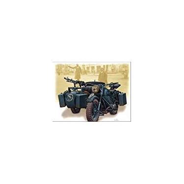 Imagem de GERMAN MOTORCYCLE WWII BMW R75 1/35 MASTER BOX 3528 by Masterbox