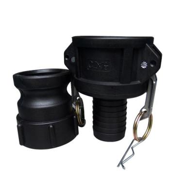 Imagem de Adaptador Conexão Tanque Ibc Camlock 40mm - Engate Rápido - OFA