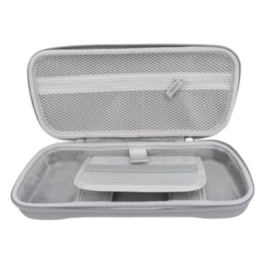 Imagem de Estojo Rígido para ROG Ally 2023 RC71L, Estojo Rígido de PU para ROG Ally X 2024 RC72LA para Claw A1M Com Bolsos, Console Portátil para Jogos e Acessórios (Cinza)