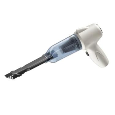 Imagem de 星姿 Mini aspirador de pó portátil para carro, limpador de carro com luz LED, sucção forte de 12 Kpa, expulsor de poeira 3 em 1, soprador de ar, bomba manual, teclado, anel de natação inflável