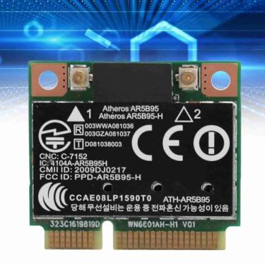 Imagem de Placa Mini PCI-E Atheros AR9285 Placa de Rede PCI-E de Chip único Conexão Com a Internet
