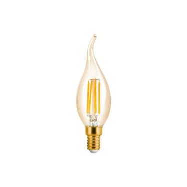 Imagem de Lâmpada Led Save Energy Filamento Vela Chama Vintage 4w E14 220v Se-345.1386
