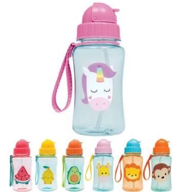 Imagem de Garrafinha Animal Fun e Frutti 400 ml Sucos Chás Água Infantil Buba, U