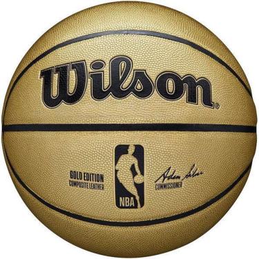 Imagem de Bola De Basquete Nba Gold Edition 7 Wilson
