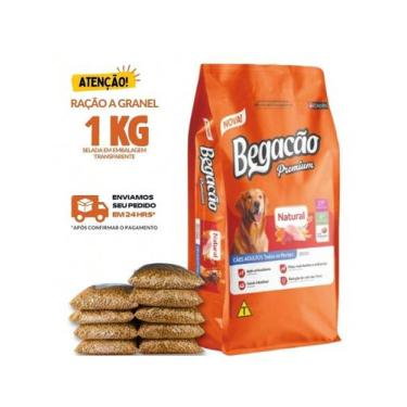 Imagem de Ração Para Cachorro Begacão Natural 1 KG Granel - Danês