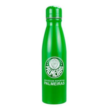 Imagem de Garrafa Alumínio Palmeiras 600 ML - QH072-3-B - MILENO