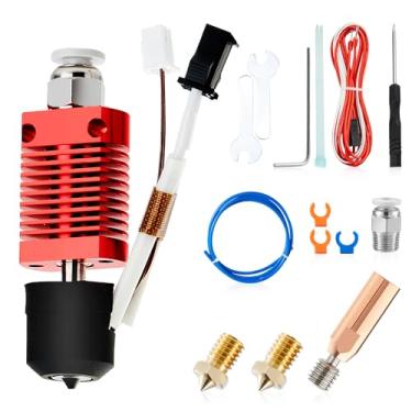 Imagem de SAPLUSREPRAP Atualização Ender 3 Hotend All-Metal: 24V 60W Chc Hotend Núcleo De Aquecimento Cerâmico Compatível Com Ender 3 V2 / Ender 3 Pro/Max/Ender 5 Pro/Plus/Ender 6 / Cr-10 Hot End Kit De Substit