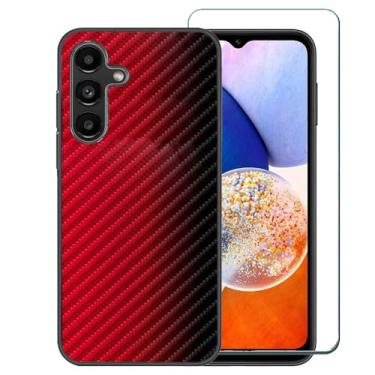 Imagem de Ranyi Capa para celular Samsung Galaxy A16 com protetor de tela, Galaxy A16 5G, estampa ondulada gradiente colorida, fina, flexível de borracha de silicone para Samsung Galaxy A16 5G SM-A165 SM-A166 -