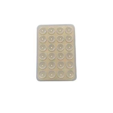 Imagem de Suporte de Silicone Ventosas para Celular – Fixação em Espelhos e Superfícies Lisas Transparente
