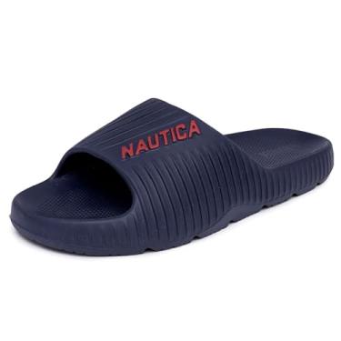 Imagem de Nautica Men's Athletic Slide EVA Flat Comfortable Pool-Side Shoes Comfort Sandal-Arnon-Navy-Size-10