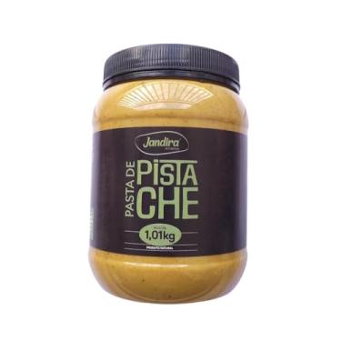 Imagem de Pasta de Pistache 100% Pura Nacional Sem Açúcar 1,01 kg, Pronto Para Uso
