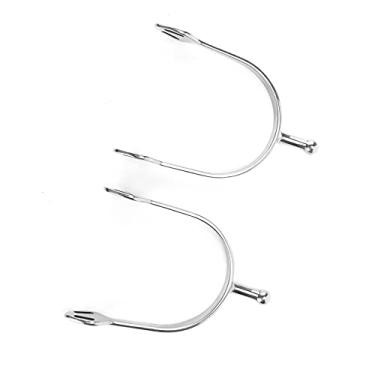 Imagem de Ish Riding Spurs Mulheres, Outros Cavalo Plies Stainl Steel Horse Spurs Cabeça Redonda Ish Spur Harml para Amantes de Cavalaria