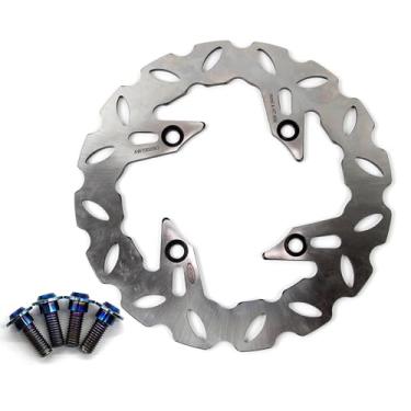 Imagem de Rotor de disco de freio traseiro com parafusos de montagem para Honda Silverwing 600 01-07, XL600V 91-99, XL650V Transalp 00-07, XL700V TRANSALP 700 08-11, CB750F CB750 92-95, CB900F HORNET 95 00 02