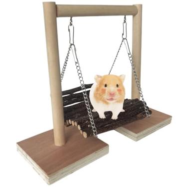 Imagem de Rede de madeira para casa de hamster para animais de estimação, gaiola de pássaros, brinquedos de papagaio, esconderijo, caverna, pássaro, brinquedos para mastigar, brinquedos para pendurar, papagaio,