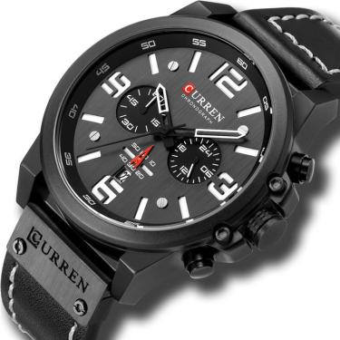 Imagem de Relógio Curren Technos 8314 9620 para homens com caixa de 47 mm