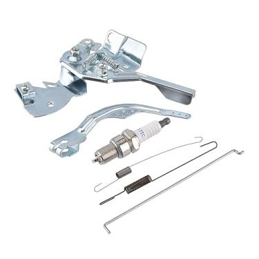 Imagem de Cancanle GX200 GX160 GX140 Alavanca de controle do acelerador braço regulador haste retorno mola para Honda 5.5HP 6.5HP motor com vela de ignição