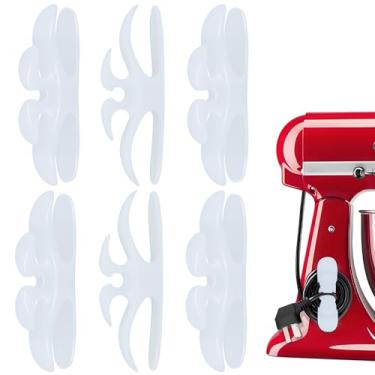 Imagem de Organizador de cabos para eletrodomésticos, 6 peças de design atualizado para eletrodomésticos de cozinha com adesivo super pegajoso, organizador de cabos, batedeira, fritadeira a ar, panela de