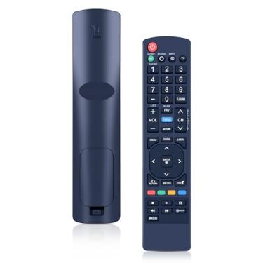 Imagem de Controle remoto de substituição AKB72915266 compatível com LG TV 19LE5300 22LE5300 22LE5500 22LV255C-UA 26LD352C 26LE5300 26LE5500 2LD450 32LD420 32LD4LD4420 50 32 LD452B 32LD452B-UA 32LD452C