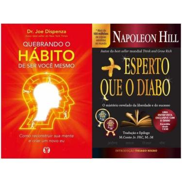 Imagem de Kit Quebrando O Hábito De Ser Você Mesmo E Mais Esperto Que O Diabo - 