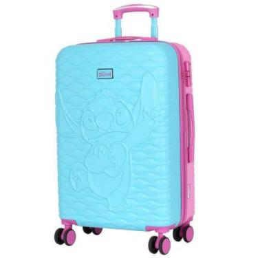 Imagem de Mala De Viagem 24 Media Stitch e Angel Dupla Face Rodas 360 - Luxcel