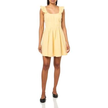 Imagem de Steve Madden Vestido feminino Harmony, Brilho dourado, M