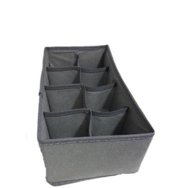 Imagem de Organizador Gaveta TNT Porta Cueca Calcinha Meias 8 Nichos - Bwx
