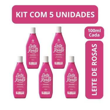 Imagem de Kit c5 loçao corporal leite de rosas tradicional 100ml