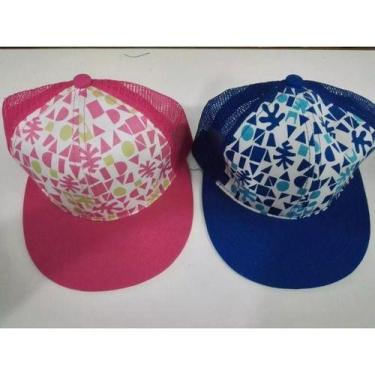 Imagem de Boné Bone Aba Reta De Tela Rip Rop Rock Estilo Moda Praia - oem, 9-12 