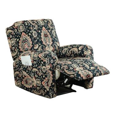 Imagem de Eco-Ancheng Capas para poltronas reclináveis elásticas, capas reclináveis, 4 peças, capas reclináveis para sofá, antiderrapante, capas protetoras de móveis para animais de estimação, 03