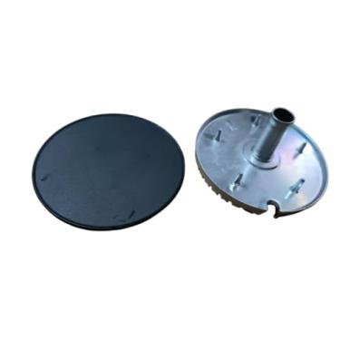 Imagem de Kit Queimador e Espalhador Central Fogão Serve Para Esmaltec Agata 5 Bocas * APENAS CENTRAL*