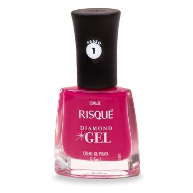 Imagem de Esmalte Risqué Diamond Gel Cor Creme de Pitaya Cremoso 9,5ml