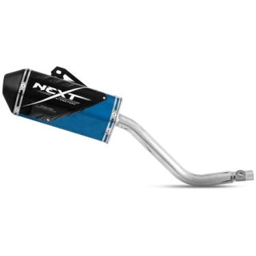Imagem de Ponteira Esportiva Moto Pro Tork Next Nxr Bros 150 2009 Até 2014, AZUL