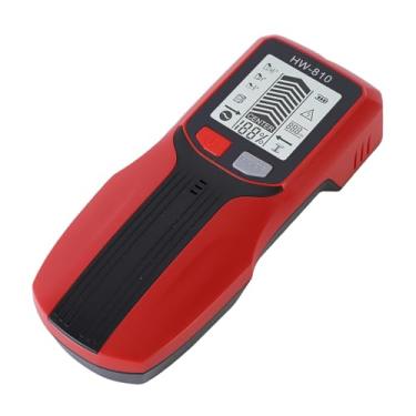 Imagem de Luocute Scanner de Parede para Localizador de Pântanos, Alta Precisão LCD Display Multifunction Wall Decanning Detector para Encanamento de Fiação (Vermelho)