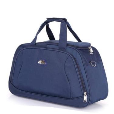 Imagem de Bolsa Viagem Mala de Mão Feminina Masculino Grande(0010Azul)