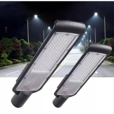 Imagem de Kit 05 Luminária Led Para Poste 150w Iluminação Publica - Brisa, 110V/