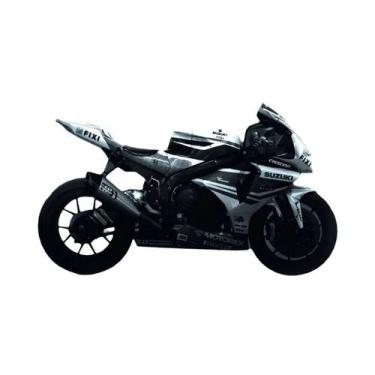 Imagem de Ducati Panigale V4 Clássico Motocicleta Pôster De Lona Arte Moderna De